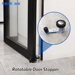 Smart Lock Accessory  Door Rotatable Lock Stainless Steel Door Stopper for Electronic Lock Door Protection For Home Security