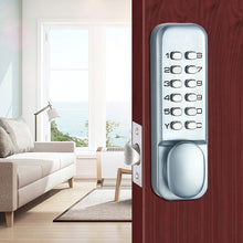 Load image into Gallery viewer, Digital Smart Electronic Password Lock Ourdoor Password Wood Door Lock Office Door Lock Security Alarm Lock
