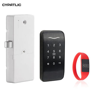 Smart Password Cabinet Lock, Digital keypad electronic locker lock, Conbination drawer lock for lockers