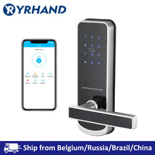 Load image into Gallery viewer, Electronic Door Lock Smart Bluetooth Digital APP Keypad Code Keyless Door Lock Password Electric Lock
