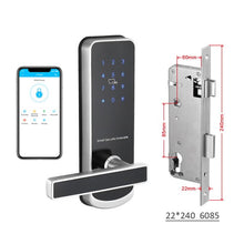 Load image into Gallery viewer, Electronic Door Lock Smart Bluetooth Digital APP Keypad Code Keyless Door Lock Password Electric Lock
