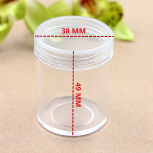 3/Sizes optional Storage Bottles And Jars New Container Tins Home DIY Accessories Fit Loose Beads  Electronic storage